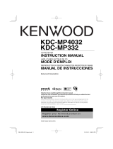Kenwood KDC-MP4032 Manual de usuario