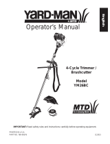 MTD YM26BC Manual de usuario