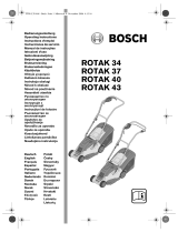 Bosch Appliances ROTAK 37 Manual de usuario
