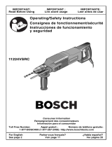 Bosch Power Tools 11224VSRC Manual de usuario