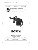 Bosch 11317EVS - Hex Demolition Hammer 3/4 Inch Manual de usuario