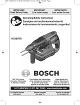 Bosch 11536VSR Manual de usuario