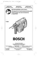 Bosch 11524 Manual de usuario
