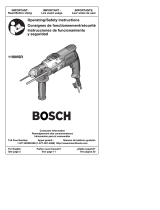 Bosch Power Tools 1199VSR Manual de usuario