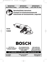 Bosch 1347AK - 4-1/2 Small Angle Grinder Manual de usuario