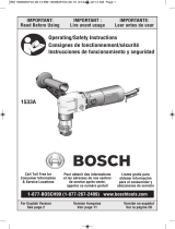 Bosch Power Tools 1533A Manual de usuario