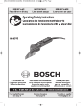 Bosch Power Tools 1640VS Manual de usuario