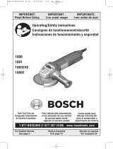 Bosch Power Tools 1801 Manual de usuario