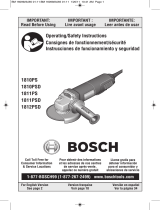 Bosch 1811PS Manual de usuario