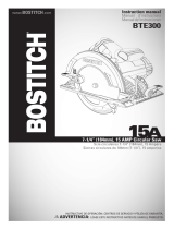 Bostitch BTE300K Manual de usuario