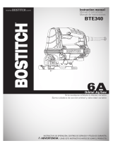 Bostitch BTE340K Manual de usuario