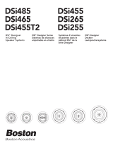 Boston Acoustics DSI265 Manual de usuario