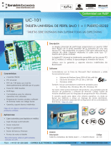 Brainboxes UC-101 Manual de usuario