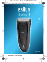 Braun Series 1 180 Manual de usuario