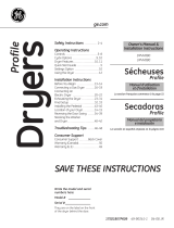 GE DPVH880 Manual de usuario