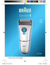 Braun Series 1 140 Manual de usuario