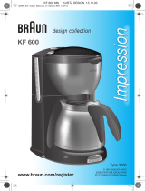 Braun KF 600 Manual de usuario