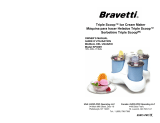 Bravetti Triple Scoop KP300H Manual de usuario