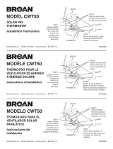 Broan CWT50 Manual de usuario