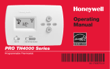 Honeywell PRO TH4000 series Manual de usuario