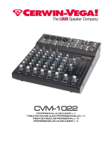 Cerwin-Vega CVM-1022 Manual de usuario