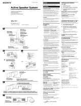 Sony SRS-T57 Manual de usuario