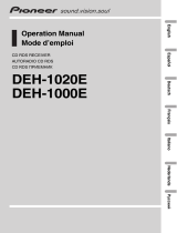 Pioneer DEH-1020E Manual de usuario
