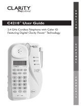 Clarity C4210 Manual de usuario