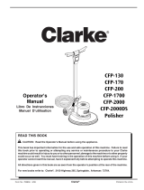 Clarke CFP-200 Manual de usuario
