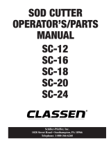 Classen SC-18 Manual de usuario