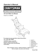 Craftsman 247.889980 Manual de usuario