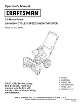 Craftsman 247.88455.1 Manual de usuario