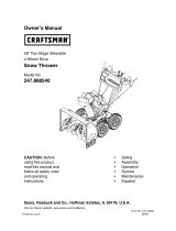 Craftsman 247.88854 Manual de usuario