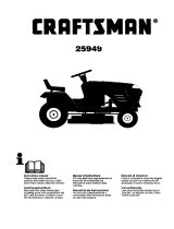 Craftsman 25949 Manual de usuario