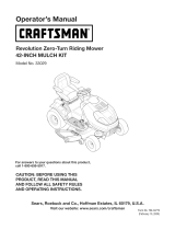 Craftsman 33029 Manual de usuario