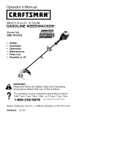 Craftsman WEEDWACKER 358.791070 Manual de usuario