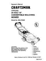 Craftsman 900.370520 Manual de usuario