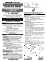 Black & Decker CHT500-2 Manual de usuario