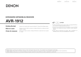 Denon AVR-1912 Manual de usuario