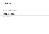 Denon DN-X1700 Manual de usuario