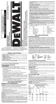 DeWalt DC022 Manual de usuario