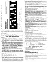 DeWalt DW402K Manual de usuario