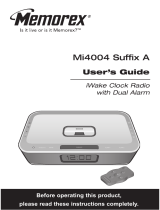 Memorex Mi4004 Manual de usuario