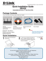 D-Link Rangebooster N Router 650 DIR-635 Manual de usuario