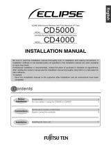 Eclipse - Fujitsu Ten CD4000 Manual de usuario