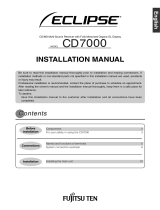 Eclipse - Fujitsu Ten CD7000 Manual de usuario