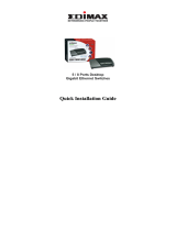 Edimax 5/8 Ports Desktop Manual de usuario