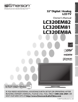 Emerson LC320EM81 Manual de usuario
