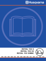 Husqvarna ROYAL 153 S3 Manual de usuario