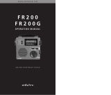 Eton FR 200 Manual de usuario